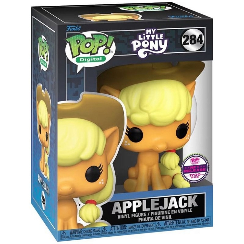 Funko Pop NFT My Little Pony Applejack Limited Release Exclusive NEW
